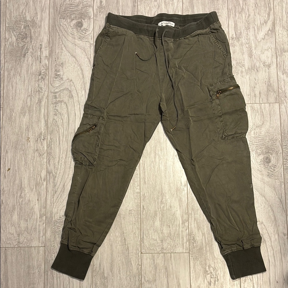 Young Fabulous and Broke Olive Cargo Pants​